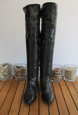 Konstantin Starke klassische Overknee Stiefel Gr. 38