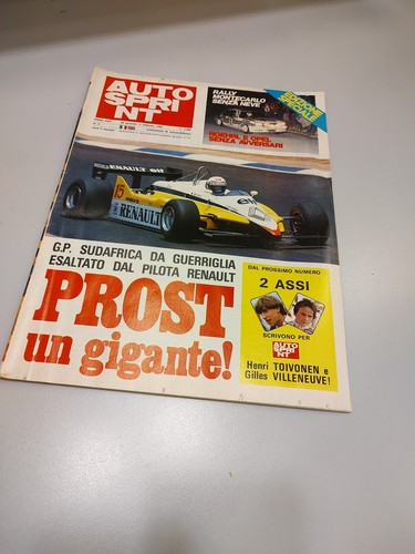 Autosprint von 1982 - autosprint,