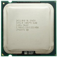 Intel Core 2 Quad Prozessor Q9650 SLB8W 3.00GHz 12M 1333 Quad Core LGA775 CPU
