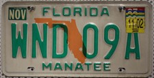 Florida Nummernschild