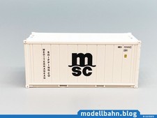 Weißer 20ft Kühlcontainer