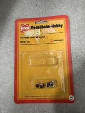 NOCH DIORAMA SZENE SPUR N - 8101 Kutsche / Pferde OVP #KE1