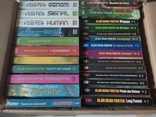 Konvolut 44 x Alan Dean Foster Romane Homanx + Stephen R. Donaldson Amnion u.m.