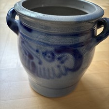 Westerwälder Steingut Krug 5L – Salzglasur, handbemalt, Landhausstil