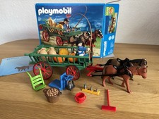 Playmobil 3246 Leiterwagengespann in OVP Bauernhof Kutsche