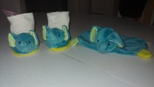 Socken, Baby, 11 cm, Elefant, lüstig + Schmusetier, Nici