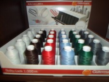 Gütermann Bulky-Lock 80 1000m Bauschgarn Overlock Coverlock 0,49€/100m 13 Farben