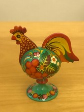 Osterdeko Hahn ukrainische Bauernmalerei, neu