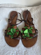 Café Noir Sandalen Leder