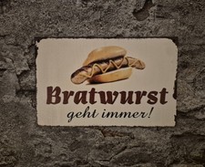 Bratwurst geht immer