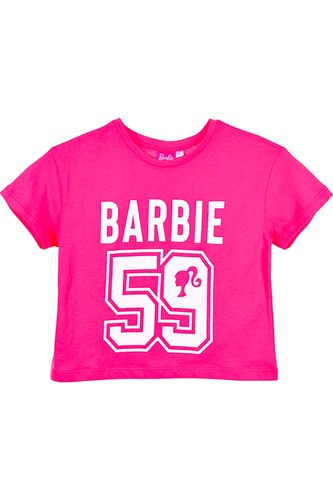 Shirt barbie jersey crop - t-shirt,