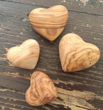Handschmeichler Herz Olivenholz Olivenholzherz Dekoherz Deko