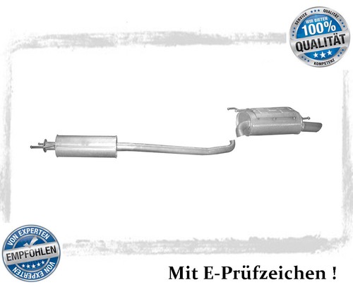 Auspuffanlage für suzuki - auspuffanlage,