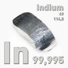 10 Gramm Indium - In 49 -