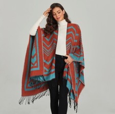 Damen designer winter - designer, poncho