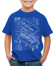 NES Controller Kinder T-Shirt