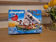 PLAYMOBIL 70151 Piratenschiff mit Piratin Komplett in OVP wie neu