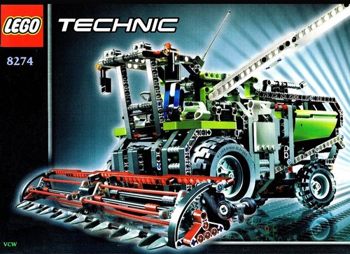 Lego 8274 mähdrescher - lego,
