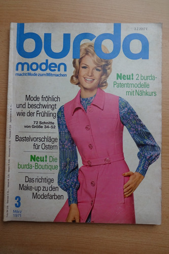 Burda moden 1971 - burda, 3