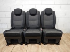 Sitz VW Sharan 7N Seat Alhambra hinten links rechts Mitte schwarz grau Original