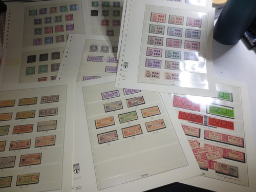 Ddr sammlung dienst postfrisch - ddr,