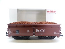 Märklin H0 00722-18 Selbstentladewagen Erz Id, DB, AC, NEM, NEU in OVP #61802