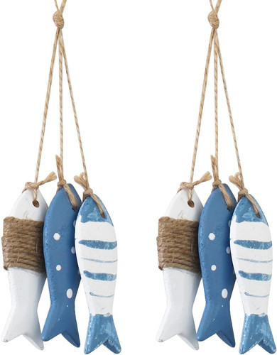 Holz maritime deko - holz, fische