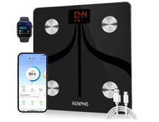 RENPHO Elis 1 ES-30M Körperfettwaage Smarte,Wiederaufladbar Personenwaage 180 kg