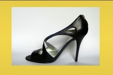 Guess by Marciano Sandalette Stiletto High Heels Riemchensandalen schwarz Neu