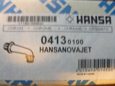 Hansa Jet, Novajet, Brausearm, G 1/2" X G 1/2", 100mm, 04130100, Chrom   