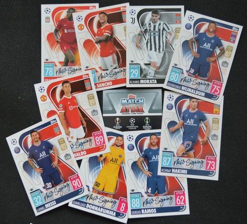 Topps match attax update - match,