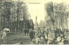 AK Hiddesen Detmold Lippe - Bismarckstein am Hermannsdenkmal, Wappen - ca. 1900