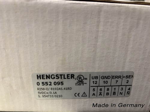 Hengstler ri58 8192as 41rd - hengstler, ri58-o/8192as.41rd
