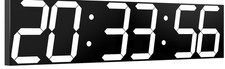 Digitale Wanduhr, Übergroße