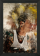 Machine Gun Kelly Gerahmtes