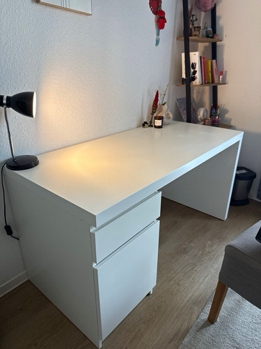Ikea malm schreibtisch weiß - schreibtisch,