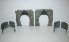 2 Stück Kibri Tunnelportal 41/3 mit Tunnenröhre