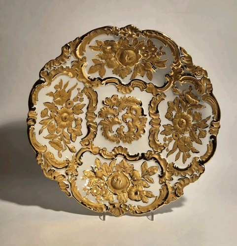 Meissen porzellan prunkteller - meissen,