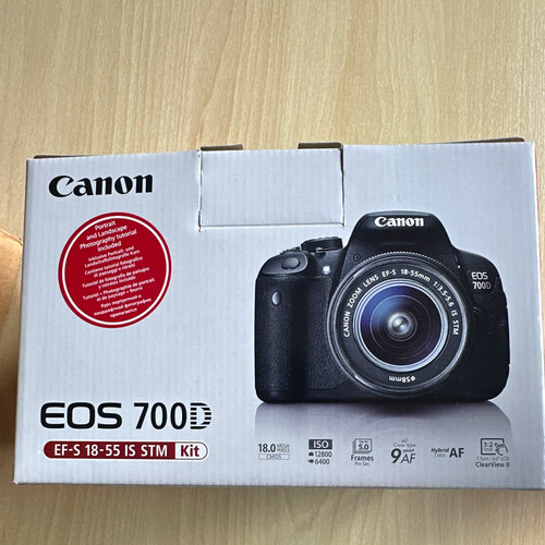 Canon eos 700d dslr - dslr, 18,0mp