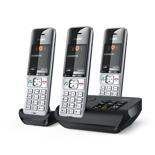 Gigaset comfort 500a trio - gigaset,