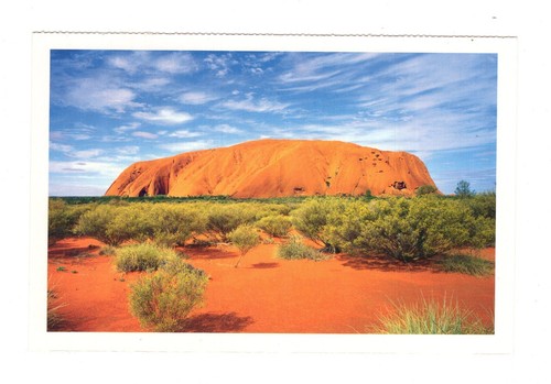 Ansichtskarte ayers rock im - ansichtskarte,