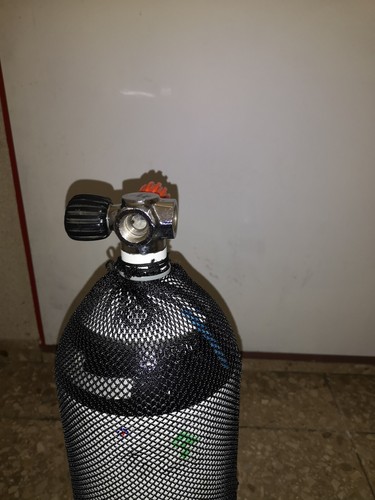 Tauchflasche mit nautec - tauchflasche, l