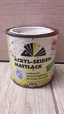 Düfa Acryl Seidenmattlack 0,75l Holz Metall Kunststoff Bunt Lack (A745)