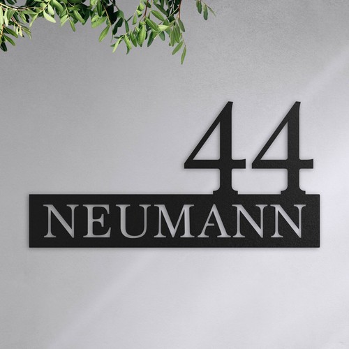 Nummern und namensschild - nummern-,