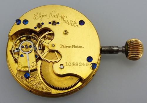 Elgin taschenuhrwerk 36 3 - taschenuhrwerk,