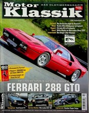 1) Motor Klassik 07/2007 - Ferrari 288 GTO mit 400PS - Ferrari 308 GTS QV mit 24