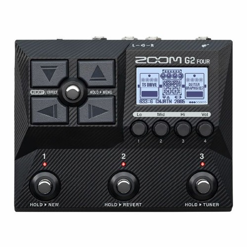 Zoom four multieffektpedal - four,
