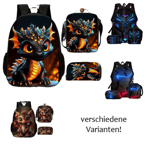Teiliges schulranzen set - 3-teiliges,