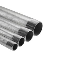 Rohrdoppelnippel Langnippel Stahl verzinkt 400 - 2000 mm Rohrnippel Fitting