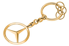 Mercedes-Benz Schlüsselanhänger Brüssel Farbe Gold B66953741